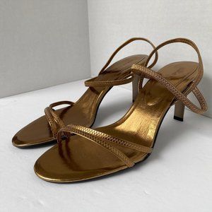 COPY - Nine West Bronzy Strappy Sandals in Size 9M